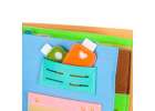 3D Felt Sensory Educational Activity Book with Moving Parts A House 11