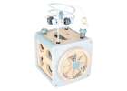 5-in-1 Wooden Educational Manipulative Motor Skills Cube Blue 5