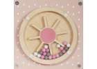 5-in-1 Wooden Educational Manipulative Motor Skills Cube pink 4