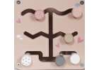 5-in-1 Wooden Educational Manipulative Motor Skills Cube pink 6