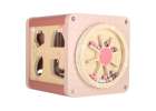 5-in-1 Wooden Educational Manipulative Motor Skills Cube pink 4