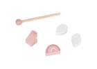 5-in-1 Wooden Educational Manipulative Motor Skills Cube pink 8