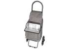 6-Wheel Shopping Trolley with Insulated Pocket 95 cm Gray 5