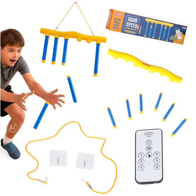 Arcade game falling sticks catching sticks reflexes USB controller