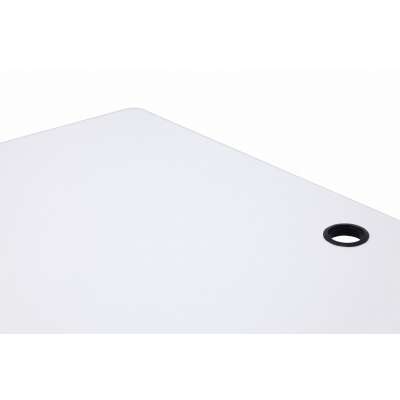 Biurko elektryczne regulowane pamięć panel sterowania 120x60cm białe