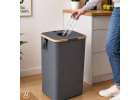 Bottle return bin with a removable bag for waste sorting and recycling 12