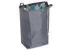 Bottle return bin with a removable bag for waste sorting and recycling 10