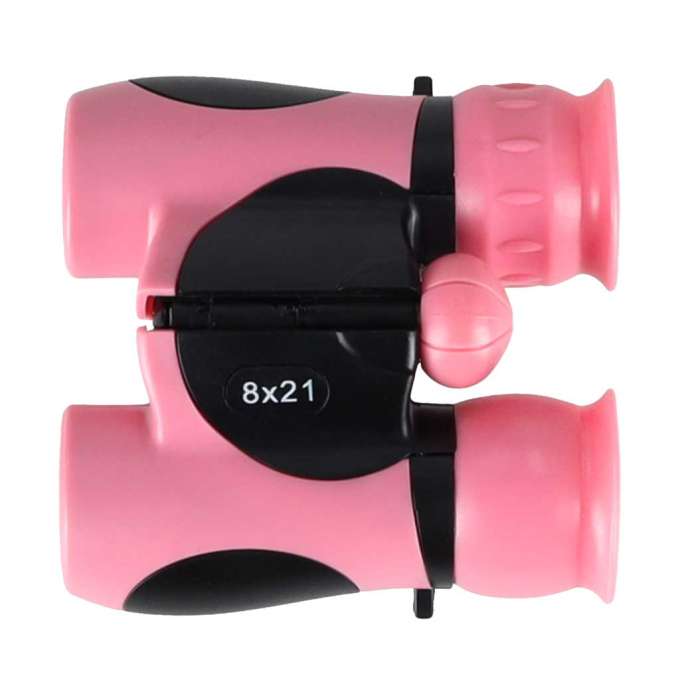 Children's Binoculars for Bird Watching 8x21mm HD Pink Case