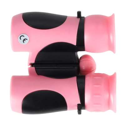 Children's Binoculars for Bird Watching 8x21mm HD Pink Case
