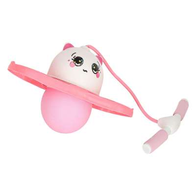 Children's Pogo Balance Jumper White and Pink