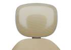 Children's desk chair adjustable swivel chair with footrest beige 6