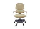 Children's desk chair ergonomic swivel adjustable beige 1