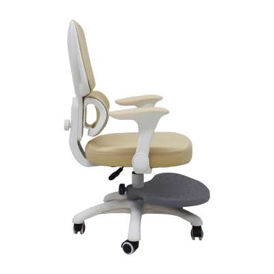 Children's desk chair ergonomic swivel adjustable beige