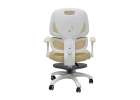 Children's desk chair ergonomic swivel adjustable beige 4