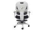 Children's desk chair ergonomic swivel adjustable grey 4