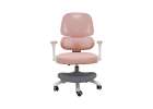 Children's desk chair ergonomic swivel adjustable pink 1