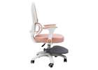 Children's desk chair ergonomic swivel adjustable pink 3