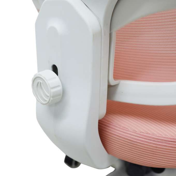 Children's desk chair ergonomic swivel adjustable pink