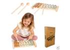 Cymbałki drewniane edukacyjne dla dzieci szkolne 8-tonowe instrument muzyczny 1