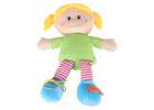 Doll plush cuddle toy educational dressing-learning girl 12