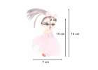 Dolls for a dollhouse set of 4 11 cm 10
