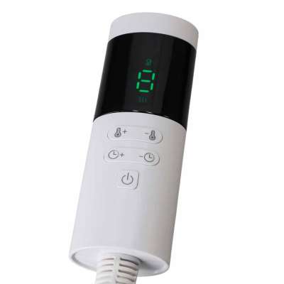 Electric Foot Warmer Soft 9 Heat Settings 75W with Timer