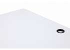 Electric height-adjustable desk with memory function and control panel 120x60 cm white 6