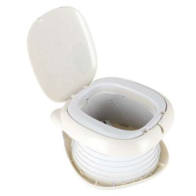 Foldable Travel Potty for Kids White