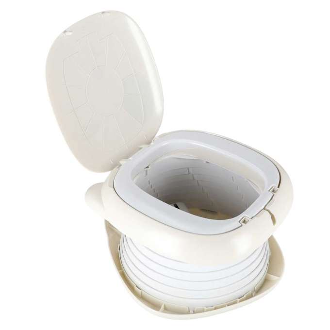 Foldable Travel Potty for Kids White