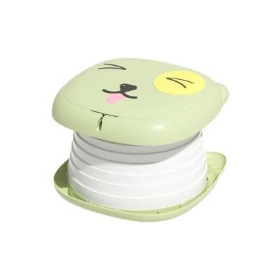 Foldable Travel Potty for Kids green