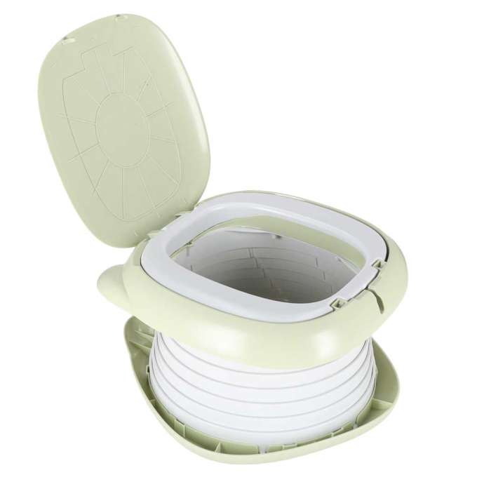 Foldable Travel Potty for Kids green