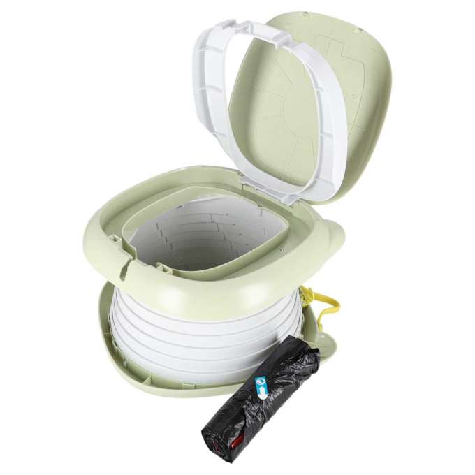 Foldable Travel Potty for Kids green