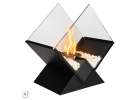 Freestanding smokeless tabletop bioethanol fireplace diamond design 3