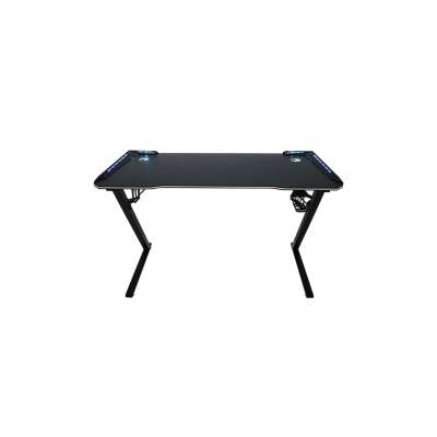 Gaming Desk with RGB LED Lighting and Computer Mounts for Gamers 120x60cm