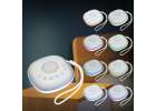 Night light with white noise generator for babies featuring 8 light colors 2