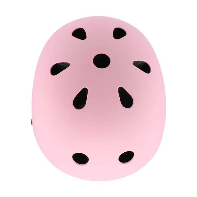 Kask rowerowy dla dziecka Trike Fix dziecięcy regulowany LED S 48-54cm różowy