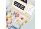 Kasa fiskalna dla dzieci sklepowa drewniana terminal skaner 2