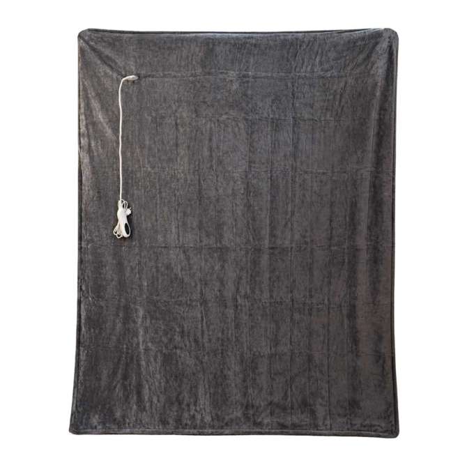 Koc elektryczny mata grzewcza 10 poziomów timer duży 180x210cm 150W