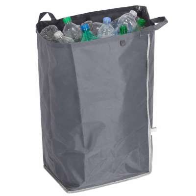 Kosz na butelki zwrotne kaucyjne z wyjmowaną torbą segregacja śmieci recykling