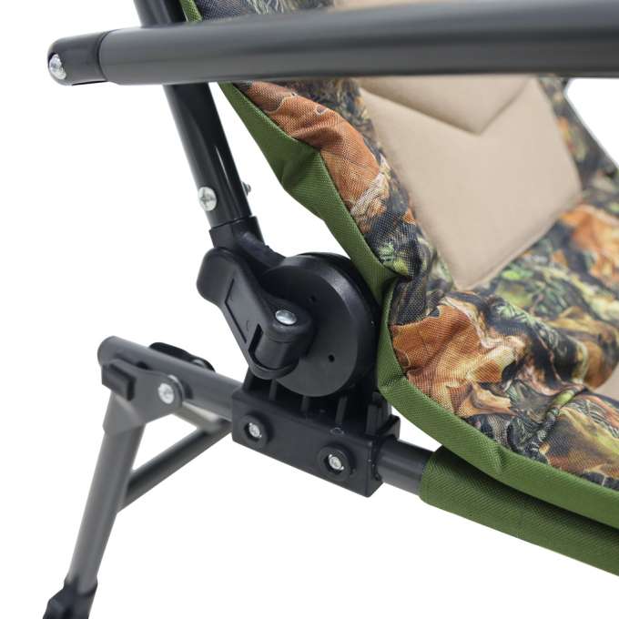 LUARO Folding Chair with Table Fishing Camping and Carp Fishing
