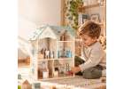LULILO Wooden Dollhouse with Furniture and Figures 56 cm Mint 8