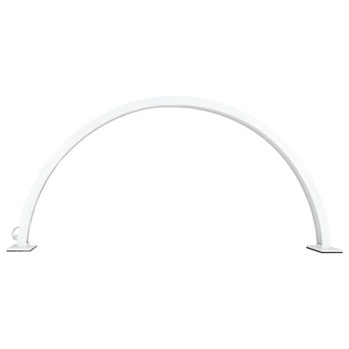 Lampa kosmetyczna LED bezcieniowa biurkowa do manicure paznokci łuk biała