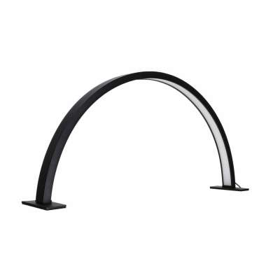 Lampa kosmetyczna LED bezcieniowa biurkowa do manicure paznokci łuk czarna