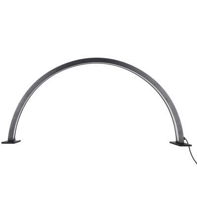Lampa kosmetyczna LED bezcieniowa biurkowa do manicure paznokci łuk czarna