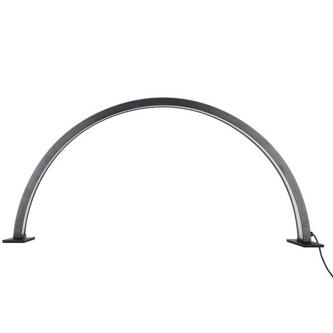 Lampa kosmetyczna LED bezcieniowa biurkowa do manicure paznokci łuk czarna