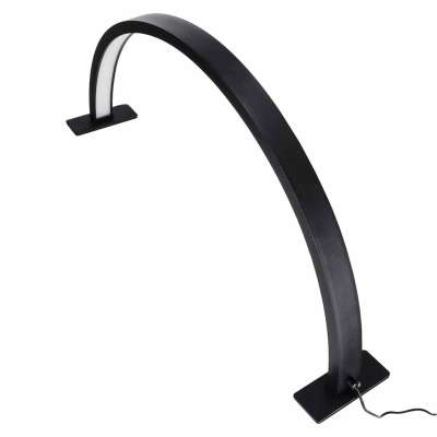 Lampa kosmetyczna LED bezcieniowa biurkowa do manicure paznokci łuk czarna