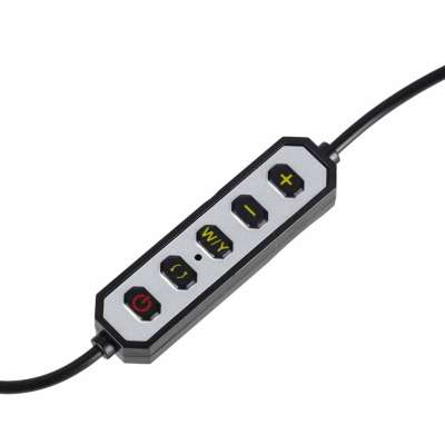 Lampa kosmetyczna LED bezcieniowa biurkowa do manicure paznokci łuk czarna