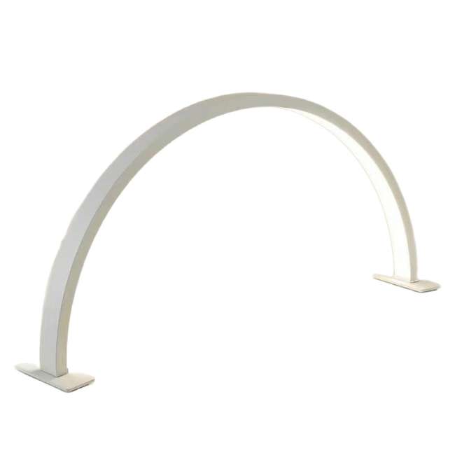 Lampa kosmetyczna LED biurkowa do manicure paznokci łuk 3 barwy biała