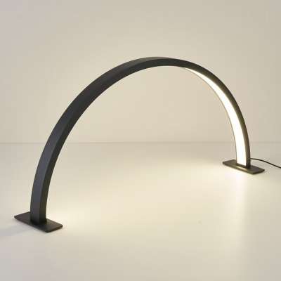 Lampa kosmetyczna LED biurkowa do manicure paznokci łuk 3 barwy czarna