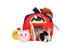 Plush sensory activity house sorter farm animals educational toy 4